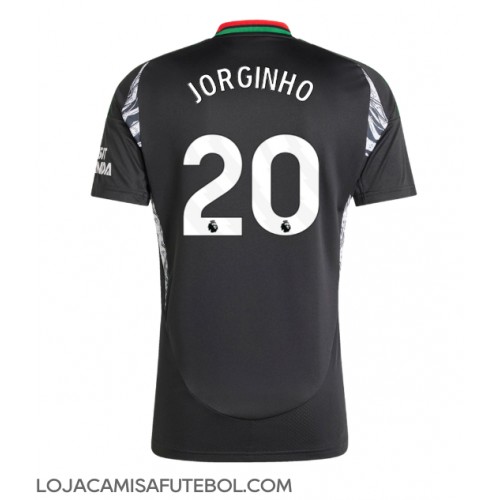 Camisa de Futebol Arsenal Jorginho Frello #20 Equipamento Secundário 2024-25 Manga Curta